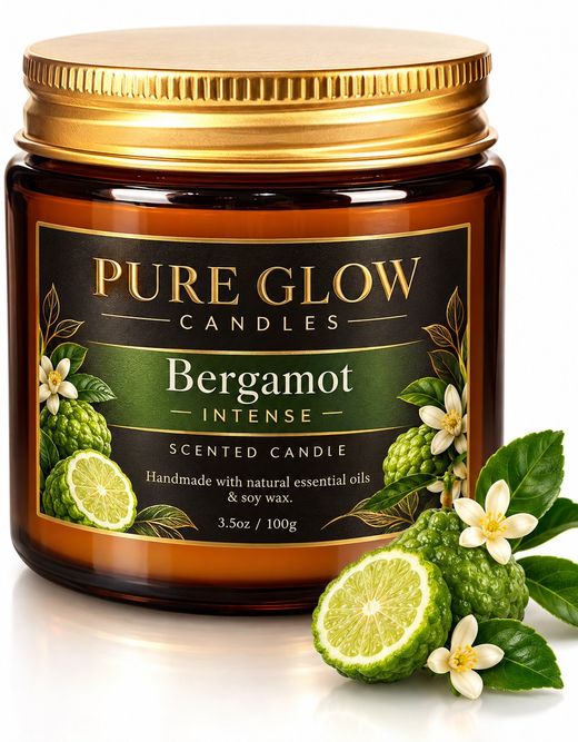 Bergamot Intense Candle