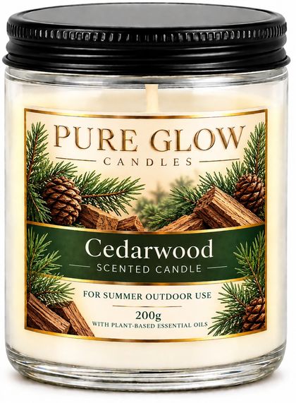 Cedarwood Outdoor Candle