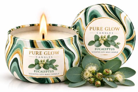 Eucalyptus Travel Tin Candle