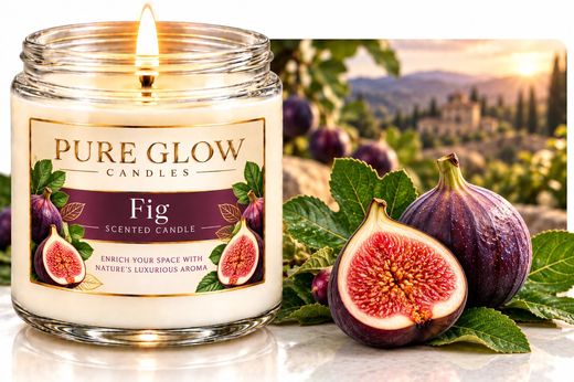 Fig Signature Glass Candle