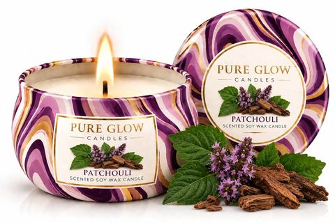 Patchouli Travel Tin Candle