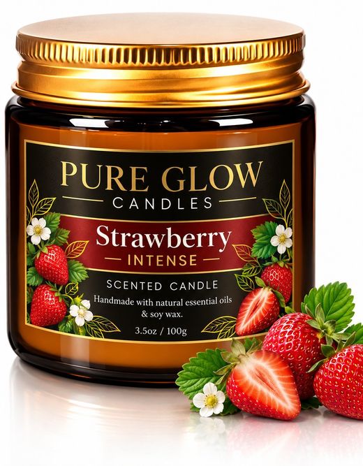 Strawberry Intense Candle