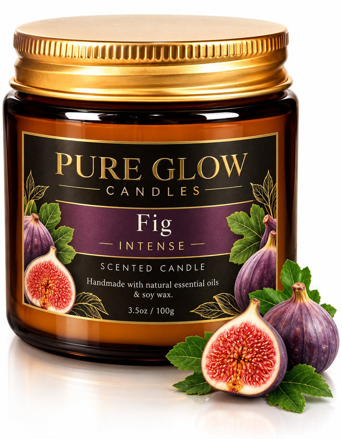 Pure Glow Fig intense candle