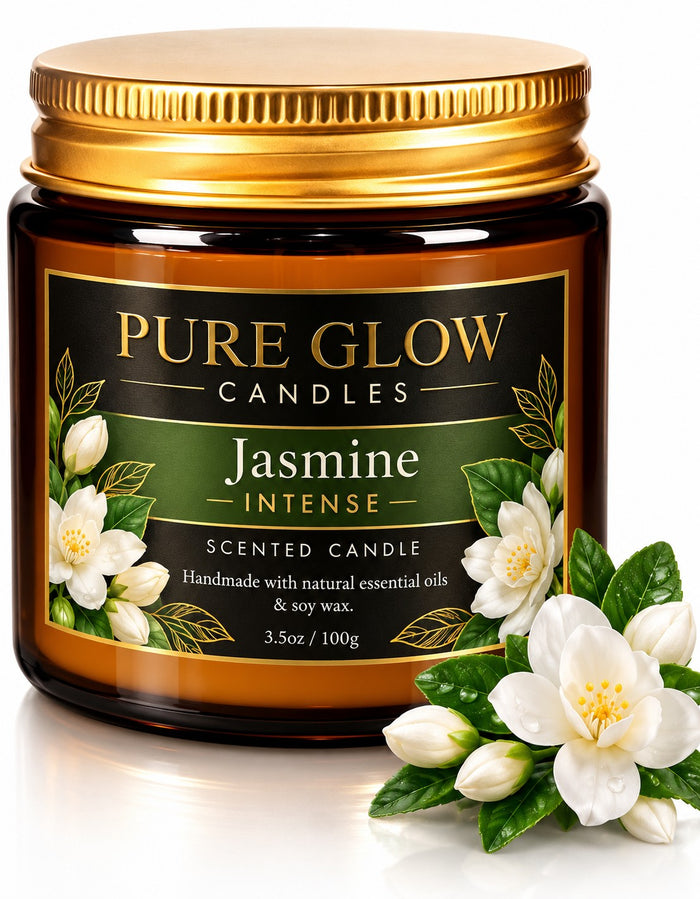 Pure Glow Jasmine intense candle