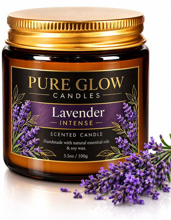 Pure Glow Lavender intense candle