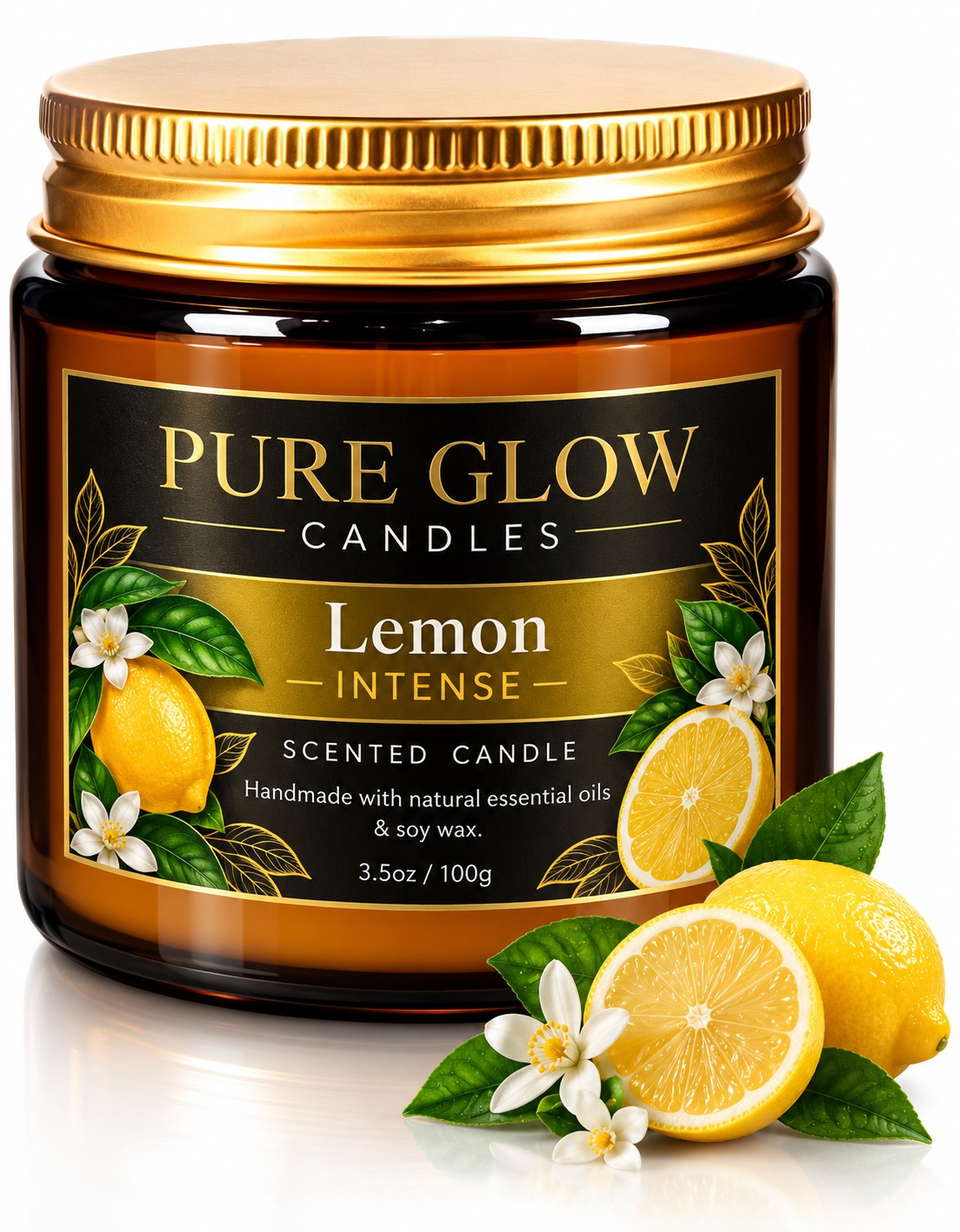 Pure Glow Lemon intense candle