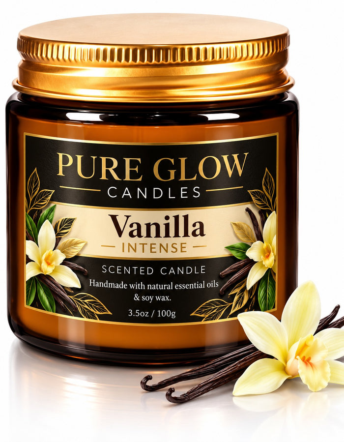 Pure Glow Vanilla intense candle