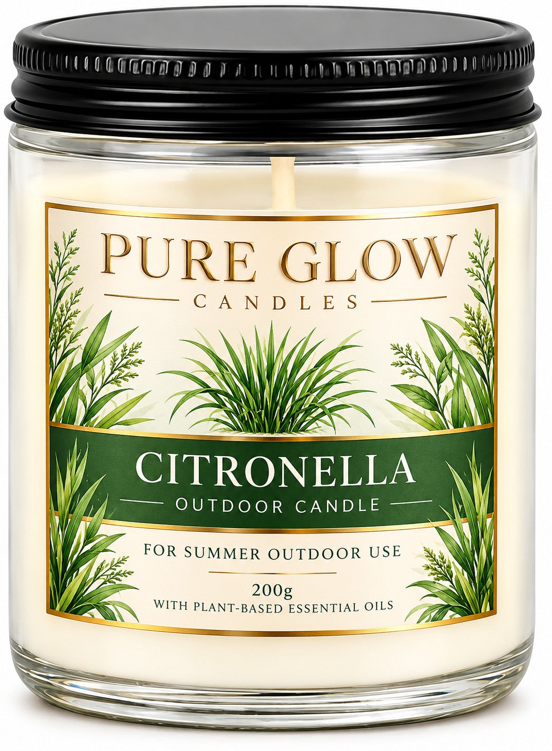 Pure Glow Citronella outdoor candle
