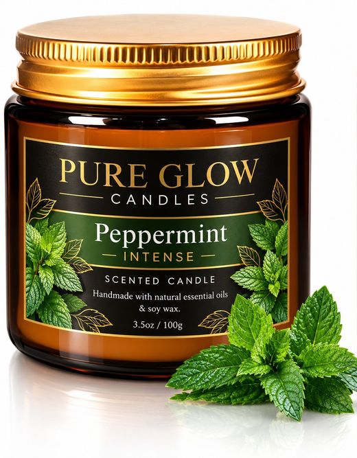Peppermint Intense Candle